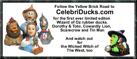Wizard of Oz rubber ducks